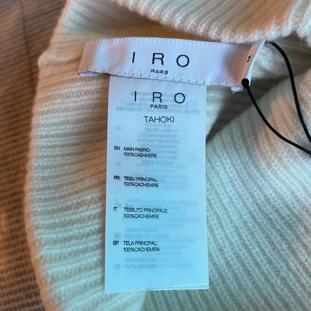 IRO Ribbed Beanie Hat - Picture 3 of 7
